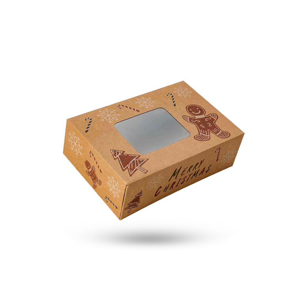 Plain Kraft Bakery Boxes-Kraft Empty Bakery Boxes - Packaging Bull UK
