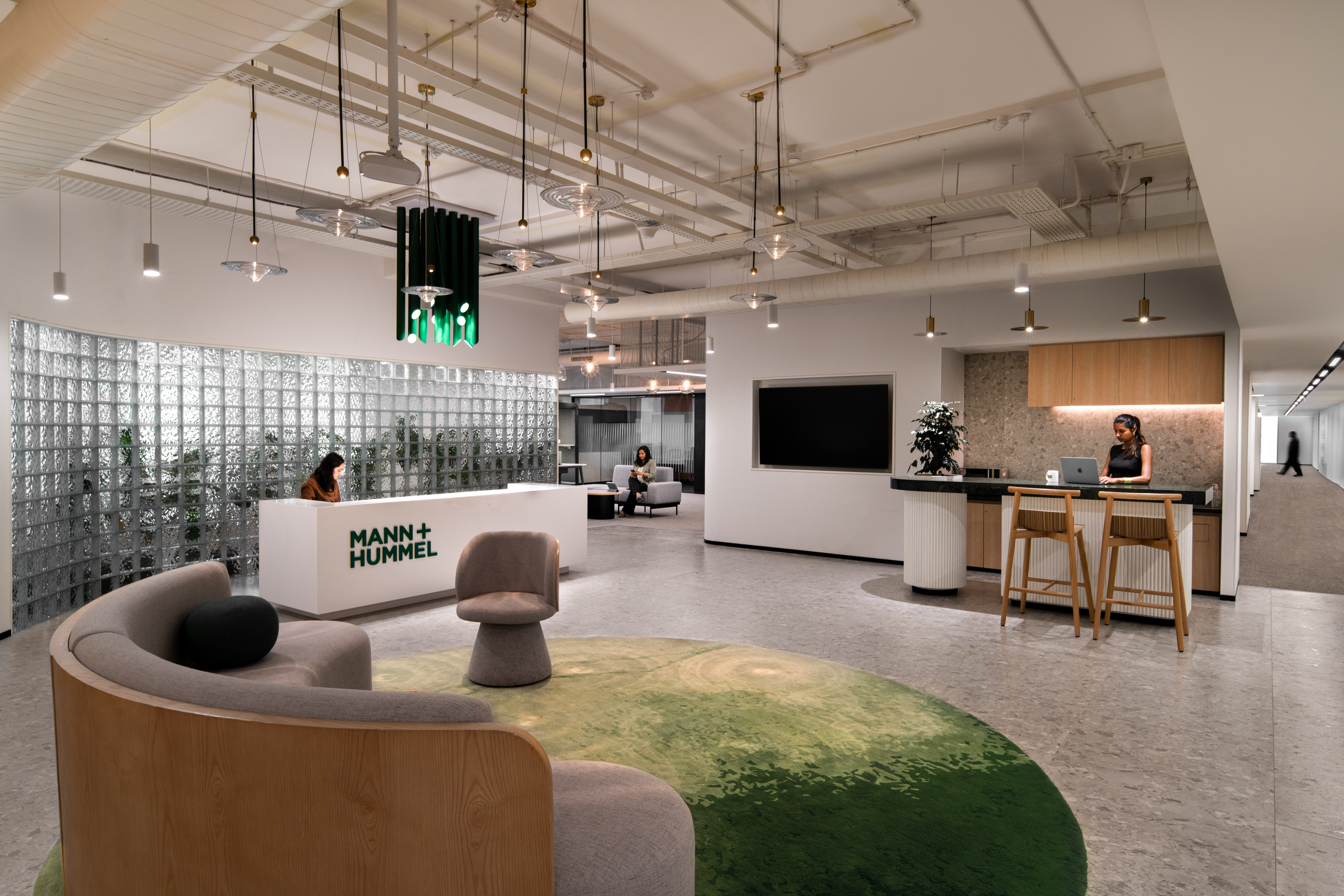 Mann+Hummel Bangalore Office Designed for 5x Growth
