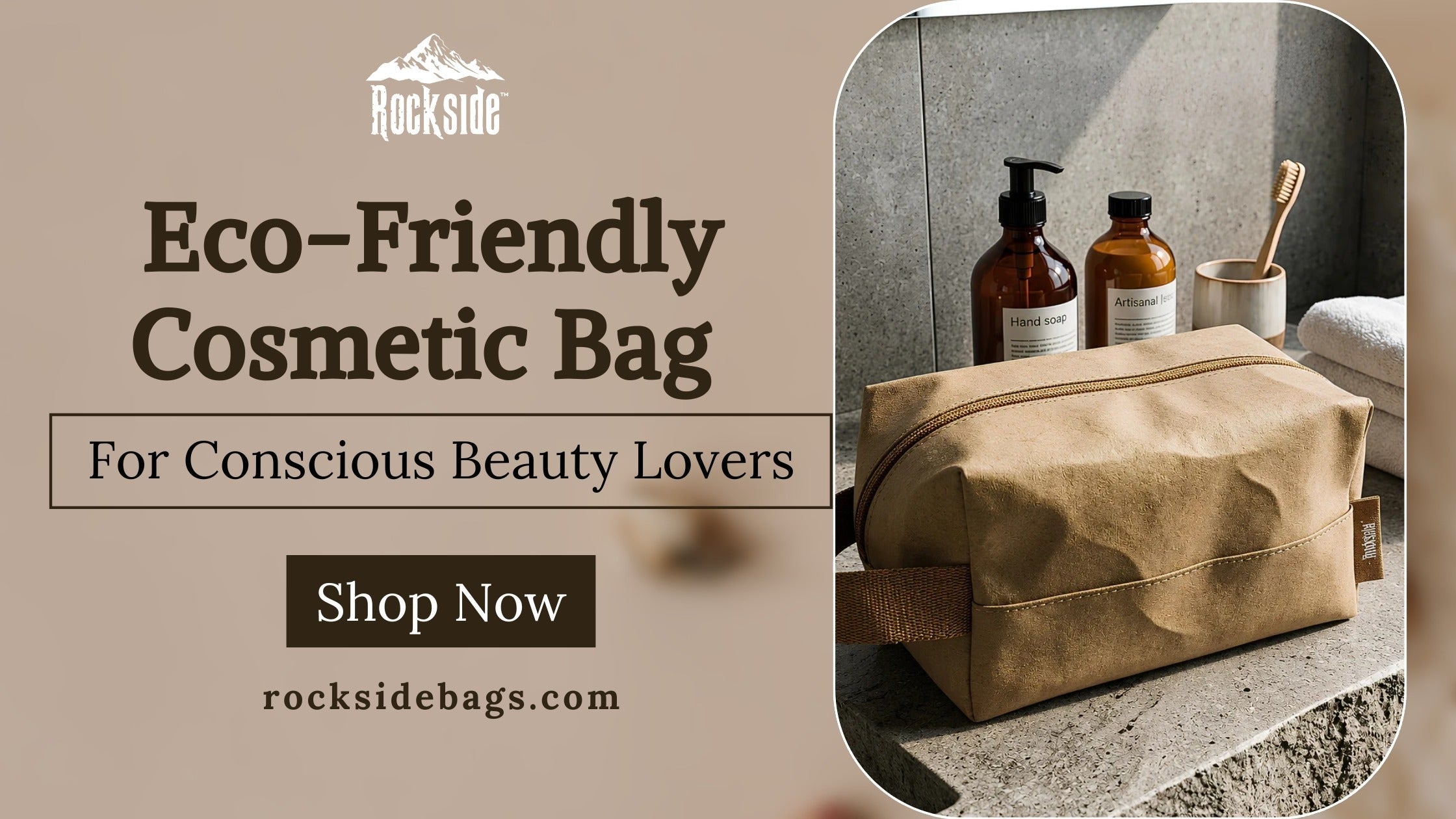 Eco-Friendly Cosmetic Bag for Conscious Beauty Lovers