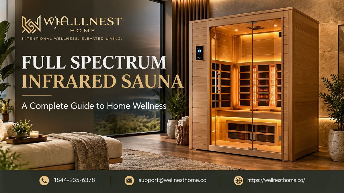 Full Spectrum Infrared Sauna: A Complete Guide for Home Wellness